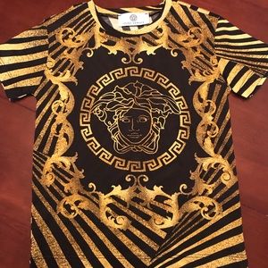 Kids Young Versace Black T-Shirt